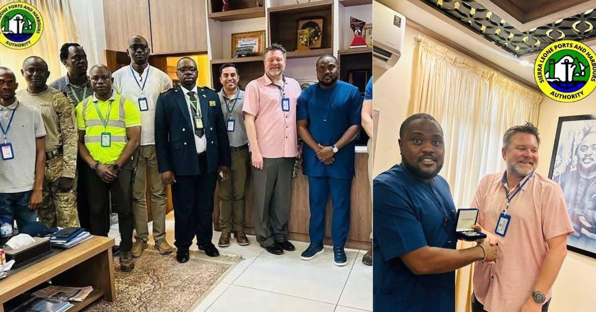 U.S. Coast Guard Commends Sierra Leone Ports Authority U.S. Coast Guard Commends Sierra Leone Ports Authority