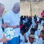 SLFA Distributes 8,420 Footballs to Schools Nationwide SLFA Distributes 8,420 Footballs to Schools Nationwide