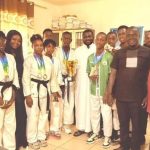 Sierra Leone Karate Team Presents Medals And Trophies to NSA Sierra Leone Karate Team Presents Medals And Trophies to NSA
