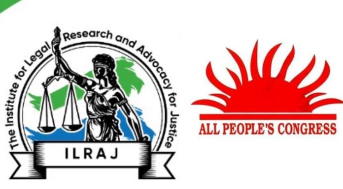 Ilraj Condemns APC Falaba Chairman’s Militaristic Remarks Ilraj Condemns APC Falaba Chairman's Militaristic Remarks