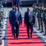 President Julius Maada Bio Arrives in Angola for Summit President Julius Maada Bio Arrives in Angola for Summit