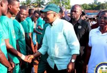 VP Juldeh Jalloh Launches Aberdeen Football Finale VP Juldeh Jalloh Launches Aberdeen Football Finale