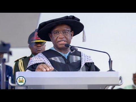 President Bio Attends Baze University Convocation President Bio Attends Baze University Convocation
