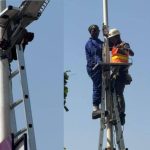 Police Install Security Lights Along Aberdeen Lumley Beach Police Install Security Lights Along Aberdeen Lumley Beach