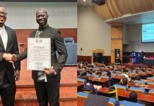 Aruna Dumbuya Inspires at Weldios University Convocation Aruna Dumbuya Inspires at Weldios University Convocation