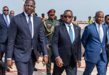 ECOWAS Chairman Julius Maada Bio in Guinea-Bissau Talks ECOWAS Chairman Julius Maada Bio in Guinea-Bissau Talks