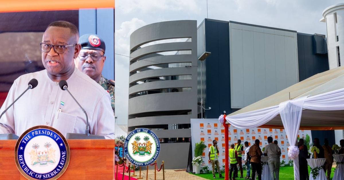 President Bio Opens Orange Sierra Leone Data Centre President Bio Opens Orange Sierra Leone Data Centre