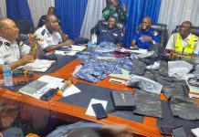 Sierra Leone Police Unveils New Uniform and Drones Sierra Leone Police Unveils New Uniform and Drones