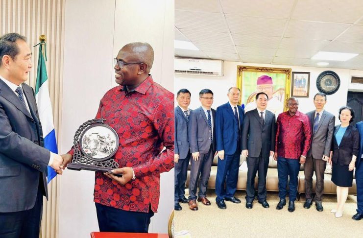 Chinese Delegation from Anhui Visits Sierra Leone Parliament Chinese Delegation from Anhui Visits Sierra Leone Parliament