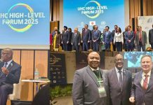 Demby Highlights Sierra Leone’s UHC Reforms in Tokyo Demby Highlights Sierra Leone's UHC Reforms in Tokyo