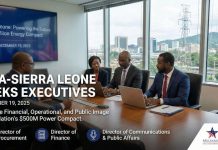 MCA-Sierra Leone Seeks Executives for Power Compact MCA-Sierra Leone Seeks Executives for Power Compact