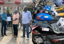 Chinese Embassy Donates Motorcycles to CID for Operations Chinese Embassy Donates Motorcycles to CID for Operations