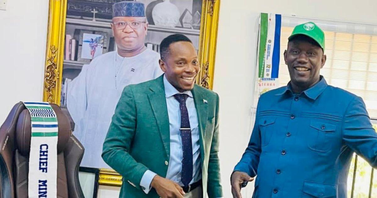 SLPP Chairman Discusses Tensions With Chief Minister Sengeh SLPP Chairman Discusses Tensions With Chief Minister Sengeh