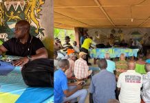 Transport Minister Fanday Turay Backs Ex-Soldiers for Christmas Transport Minister Fanday Turay Backs Ex-Soldiers for Christmas