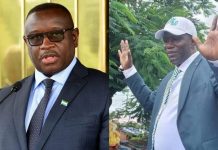 President Bio Calls SLPP Chairman Songa Battle-Tested President Bio Calls SLPP Chairman Songa Battle-Tested
