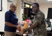APC Leader Presents Festive Hamper to NRA Chief APC Leader Presents Festive Hamper to NRA Chief