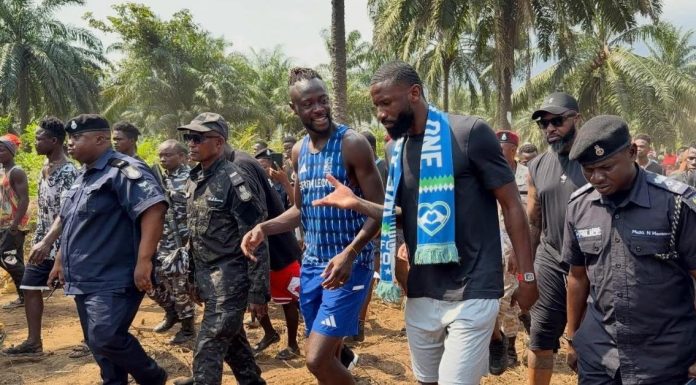 Rüdiger and Kamara Unveil Sports Facility Plans Rüdiger and Kamara Unveil Sports Facility Plans