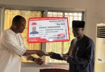 Sam-Sumana Gets Backdated APC Membership Card for Bid Sam-Sumana Gets Backdated APC Membership Card for Bid