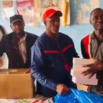 APC National Chief Whip Timbo Distributes Party ID Cards to Members in Falaba District APC National Chief Whip Timbo Distributes Party ID Cards to Members in Falaba District