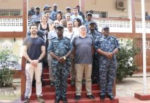 Spanish Surgeons Meet Police IG Fayia Sellu Before Mission Spanish Surgeons Meet Police IG Fayia Sellu Before Mission