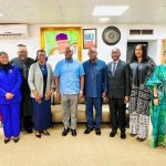 ECOWAS Court Delegation Honors Speaker Thomas Visit ECOWAS Court Delegation Honors Speaker Thomas Visit