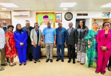 ECOWAS Court Delegation Honors Speaker Thomas Visit ECOWAS Court Delegation Honors Speaker Thomas Visit