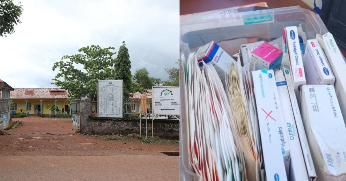 Kambia Hospital Rejects Expired Medical Supplies Kambia Hospital Rejects Expired Medical Supplies