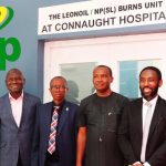 NP-SL Donates Burns Unit to Connaught Hospital NP-SL Donates Burns Unit to Connaught Hospital