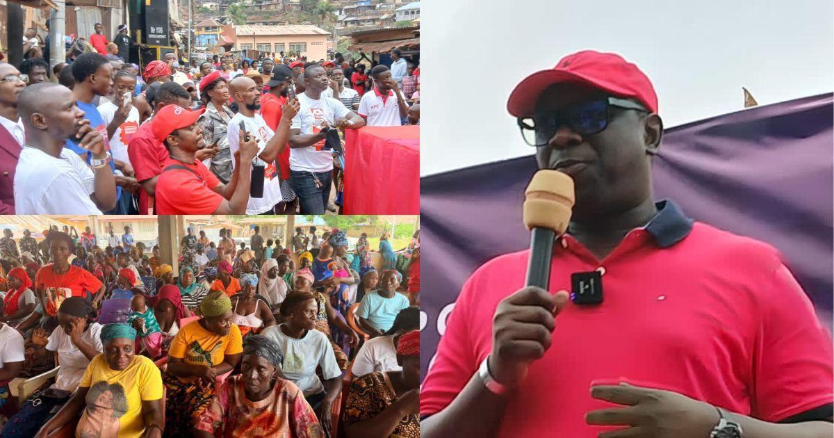 APC Aspirant Dr. Ibrahim Bangura Concludes Tour APC Aspirant Dr. Ibrahim Bangura Concludes Tour