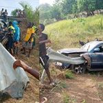 Ghastly Car Crash Kills Two Along Kono-Makeni Highway Near Matotoka Ghastly Car Crash Kills Two Along Kono-Makeni Highway Near Matotoka