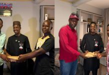 OPWA VP II Donates NLe 10,000 to Scouts and Class of 2006 OPWA VP II Donates NLe 10,000 to Scouts and Class of 2006