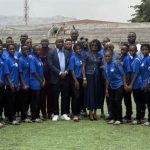 SLFA President Kamara Honors U-17 Girls After Victory SLFA President Kamara Honors U-17 Girls After Victory