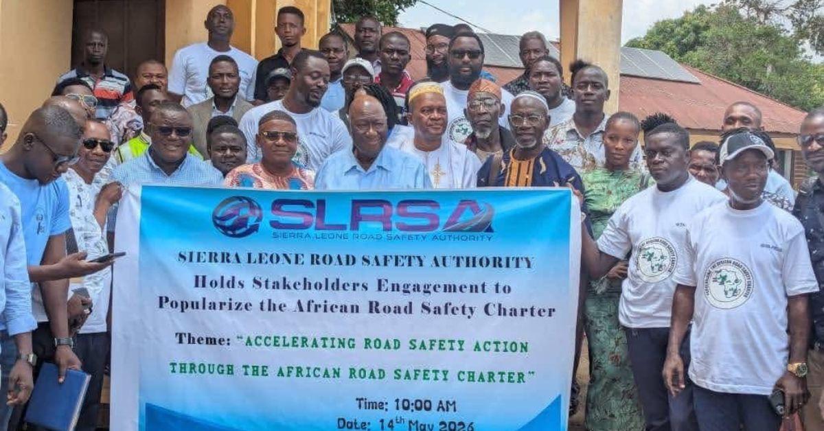 SLRSA Takes Road Safety Campaign to Port Loko, Pushes African Safety Charter SLRSA Takes Road Safety Campaign to Port Loko, Pushes African Safety Charter