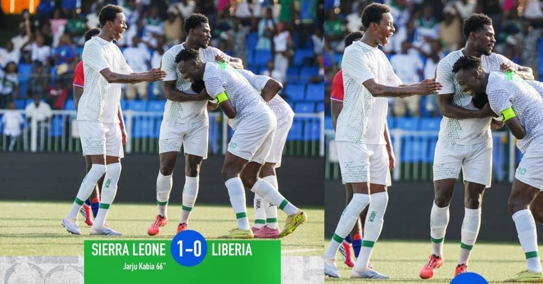 Leone Stars Lead Liberia 1-0 in International Friendly Leone Stars Lead Liberia 1-0 in International Friendly