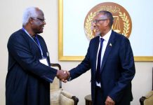 رئيس أرض الصومال يستقبل رئيس سيراليون السابق في هرغيسا رئيس أرض الصومال يستقبل رئيس سيراليون السابق في هرغيسا