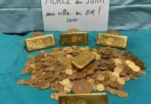 اكتشاف 239 قطعة ذهب نادرة من عهديْ لويس الثالث عشر ولويس الرابع عشر في فرنسا اكتشاف 239 قطعة ذهب نادرة من عهديْ لويس الثالث عشر ولويس الرابع عشر في فرنسا