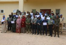 بعثة الاتحاد الأفريقي في الصومال تدرب شرطة ولاية هيرشبيلي وموظفي الخدمة المدنية على تنسيق الأمن الانتخابي بعثة الاتحاد الأفريقي في الصومال تدرب شرطة ولاية هيرشبيلي وموظفي الخدمة المدنية على تنسيق الأمن الانتخابي