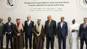 اجتماع وزراء خارجية الدول العربية والأفريقية المطلة على البحر الأحمر وخليج عدن