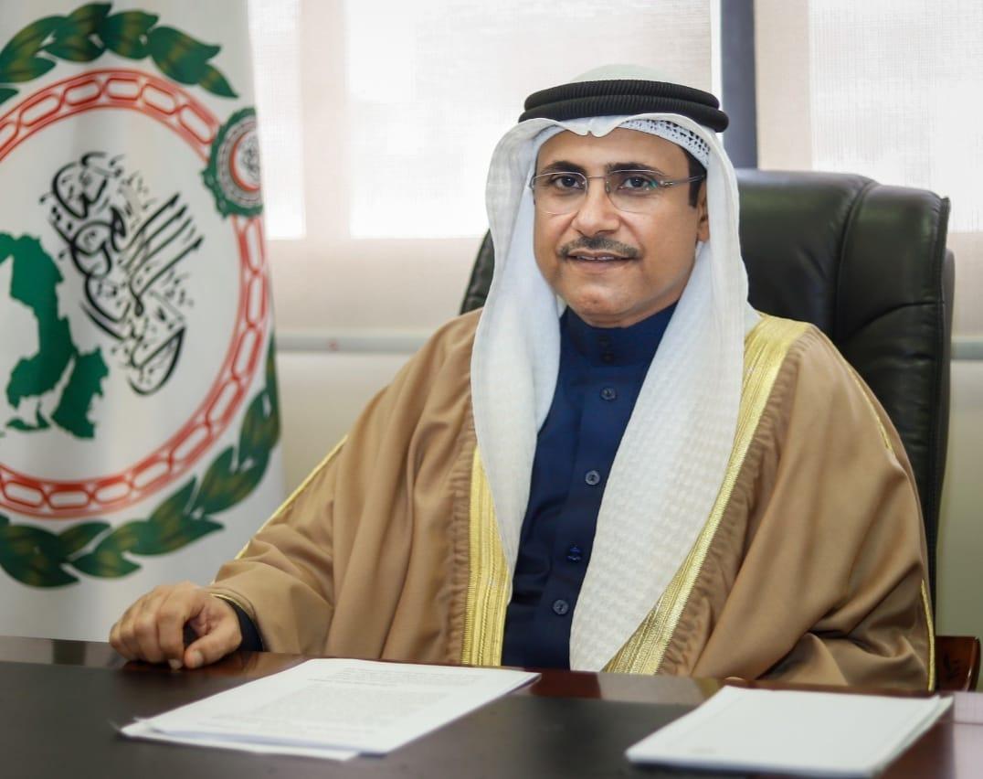 رئيس البرلمان العربي يهنئ معالي السيد عبدى حاشى عبدالله بمناسبة انتخابه رئيسا لمجلس الشيوخ الصومالي لفترة ثانية رئيس البرلمان العربي يهنئ معالي السيد عبدى حاشى عبدالله بمناسبة انتخابه رئيسا لمجلس الشيوخ الصومالي لفترة ثانية
