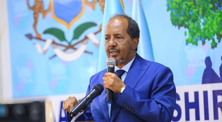 الرئيس الصومالي يعلن رسميا افتتاح أعمال مؤتمر المصالحة فى بيدوا الرئيس الصومالي يعلن رسميا افتتاح أعمال مؤتمر المصالحة فى بيدوا