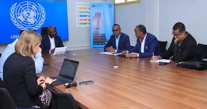 رئيس الهيئة الوطنية لإدارة الكوارث يبحث مع مسؤولين أمميين دعم القضايا الإنسانية رئيس الهيئة الوطنية لإدارة الكوارث يبحث مع مسؤولين أمميين دعم القضايا الإنسانية