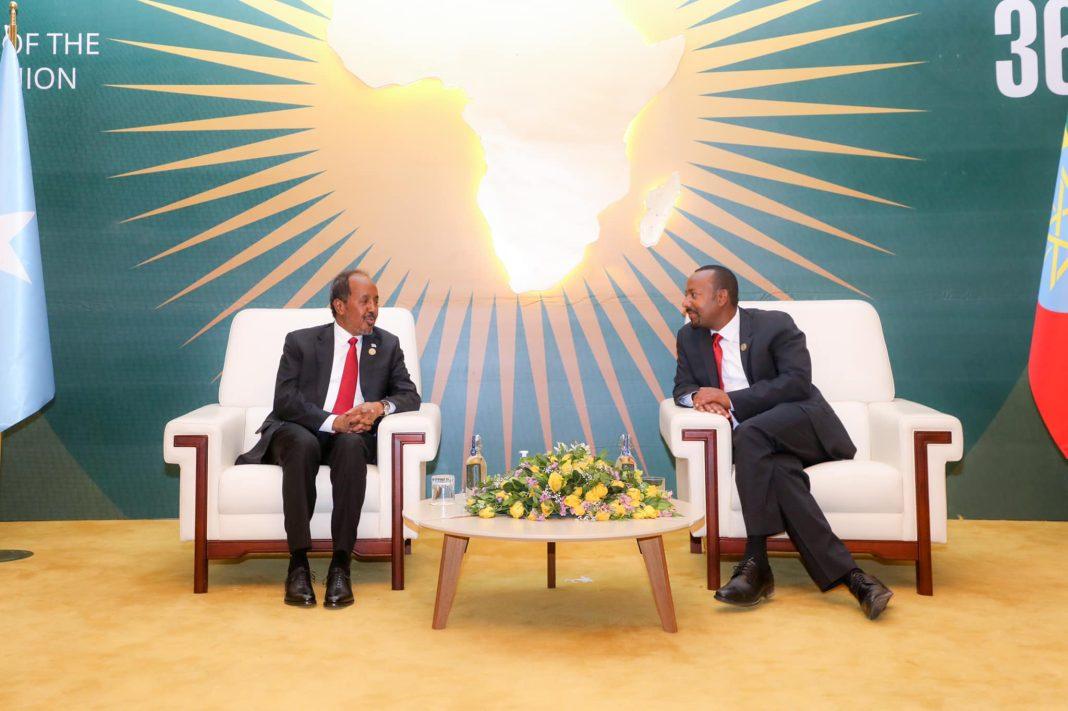 رئيس الجمهورية يلتقي رئيس الوزراء الإثيوبي رئيس الجمهورية يلتقي رئيس الوزراء الإثيوبي