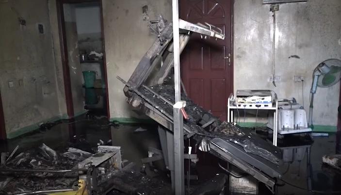 إخماد حريق اندلع في مستشفى مرتيني بمقديشو إخماد حريق اندلع في مستشفى مرتيني بمقديشو