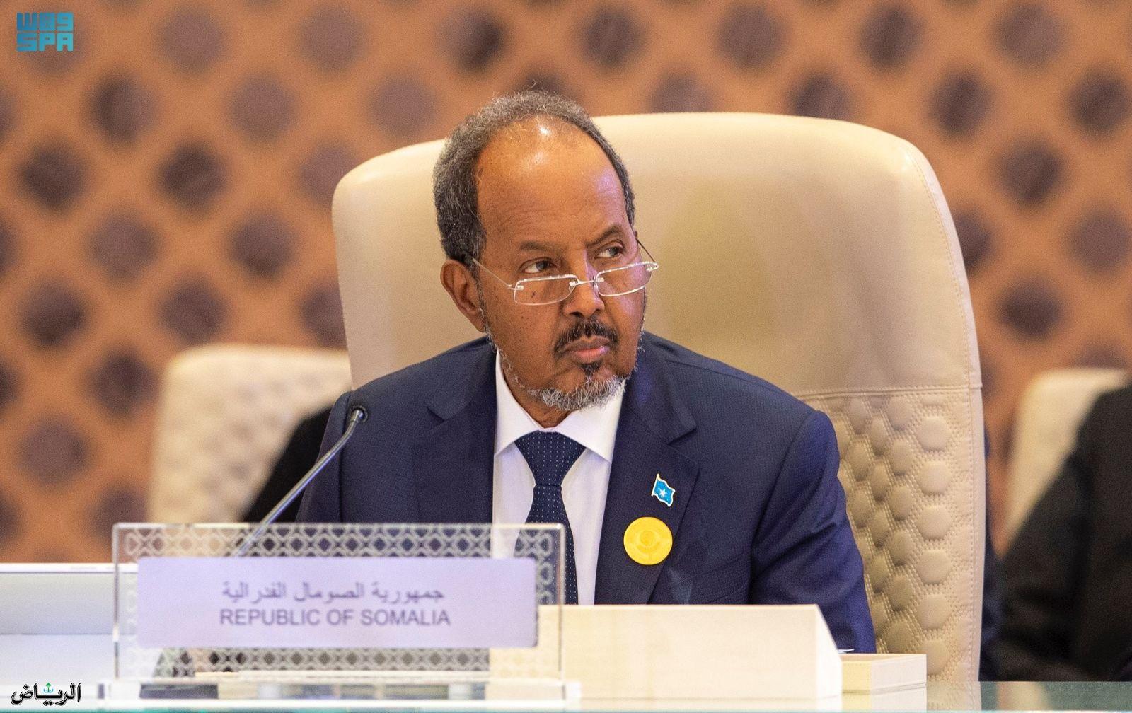 الرئيس حسن شيخ من أمام قمة جدة: بحلول 2024 سنعلن خلو الصومال من عناصر حركة الشباب الرئيس حسن شيخ من أمام قمة جدة: بحلول 2024 سنعلن خلو الصومال من عناصر حركة الشباب