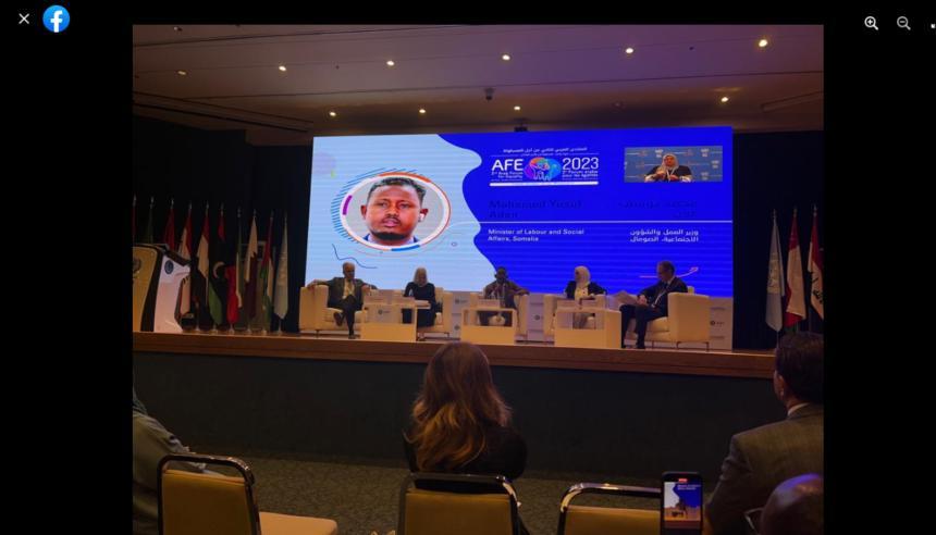 وزير الدولة لشؤون وزارة العمل يترأس وفد الصومال المشارك فـي المنتدى العربي من أجل المساواة ببيروت وزير الدولة لشؤون وزارة العمل يترأس وفد الصومال المشارك فـي المنتدى العربي من أجل المساواة ببيروت
