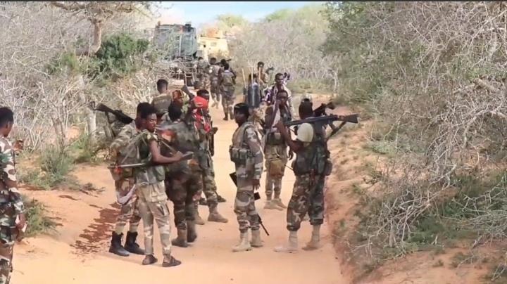 القوات الحكومية تنجح في تحرير منطقة في إقليم غلغدود من حركة الشباب القوات الحكومية تنجح في تحرير منطقة في إقليم غلغدود من حركة الشباب