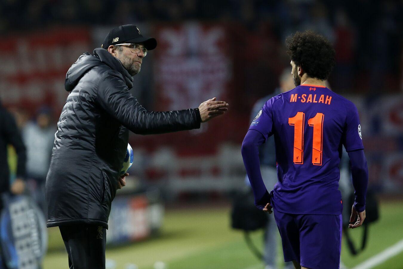 كلوب يجدد تأكيده استمرار محمد صلاح مع ليفربول وعدم رحيله إلى السعودية كلوب يجدد تأكيده استمرار محمد صلاح مع ليفربول وعدم رحيله إلى السعودية