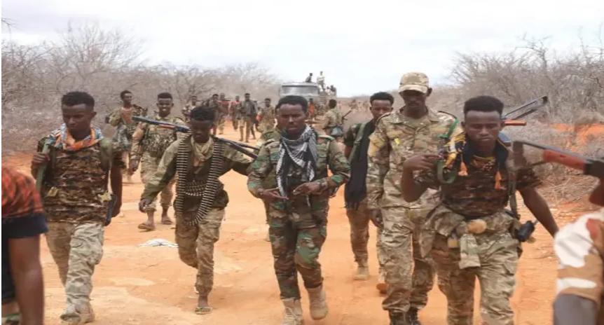 تحرك الجيش الصومالي لفتح الطريق بين محاس وعيل بور تحرك الجيش الصومالي لفتح الطريق بين محاس وعيل بور