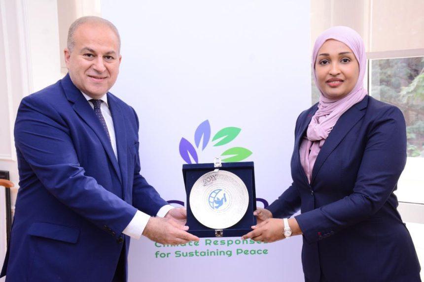 وزيرة البيئة والتغير المناخي تشارك في البرنامج التدريبي لبناء قدرات عضوات الشبكة العربي للنساء وسيطات السلام وزيرة البيئة والتغير المناخي تشارك في البرنامج التدريبي لبناء قدرات عضوات الشبكة العربي للنساء وسيطات السلام