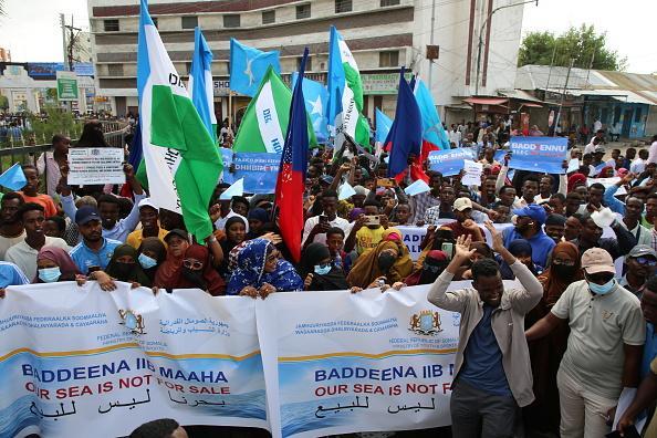 تظاهرات في مقديشو تنديداً باتفاق إثيوبيا وأرض الصومال